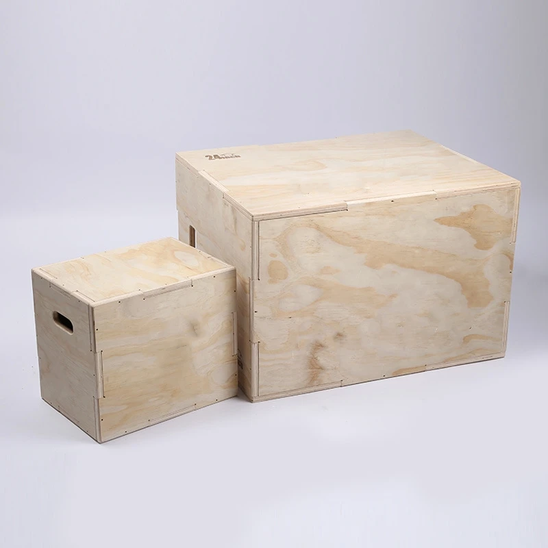 Box Jump Plyo - 2026年 3-in-1 組み立て式木製プライオジャンプボックス ヨガフィットネストレーニング