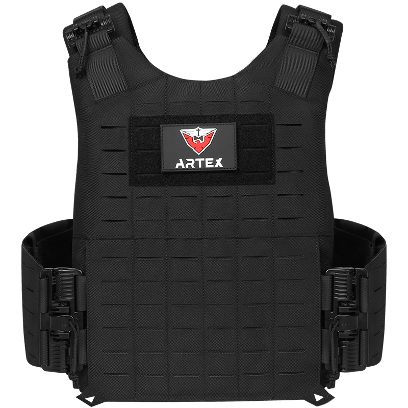 Crossfit Vest - ARTEX8130クイックリリース戦術ベスト多機能防水耐摩耗レーザーMOLLEシステムトレーニング装備
