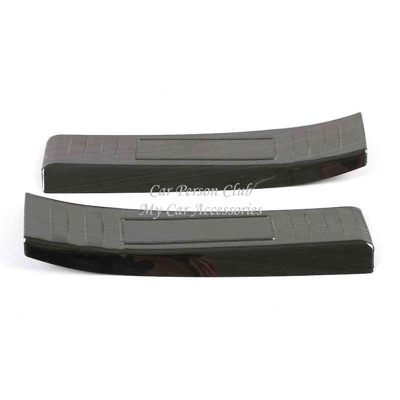 Bumper Plate 10Kg - リアバンパープレートカバー,ステンレス鋼,ドアシルカバー,しきい値トリム,カーアクセサリー,トヨタrav4 xa50,2019-2025