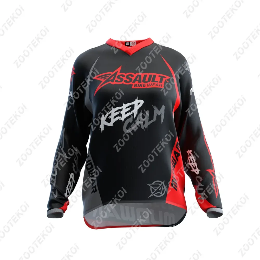 Crossfit Gear Men - アサルトバイクウェア女性用マウンテンバイクダウンヒルジャージエンデューロクロスカントリーバイクギアMTB DHサイクリングジャージ通気性