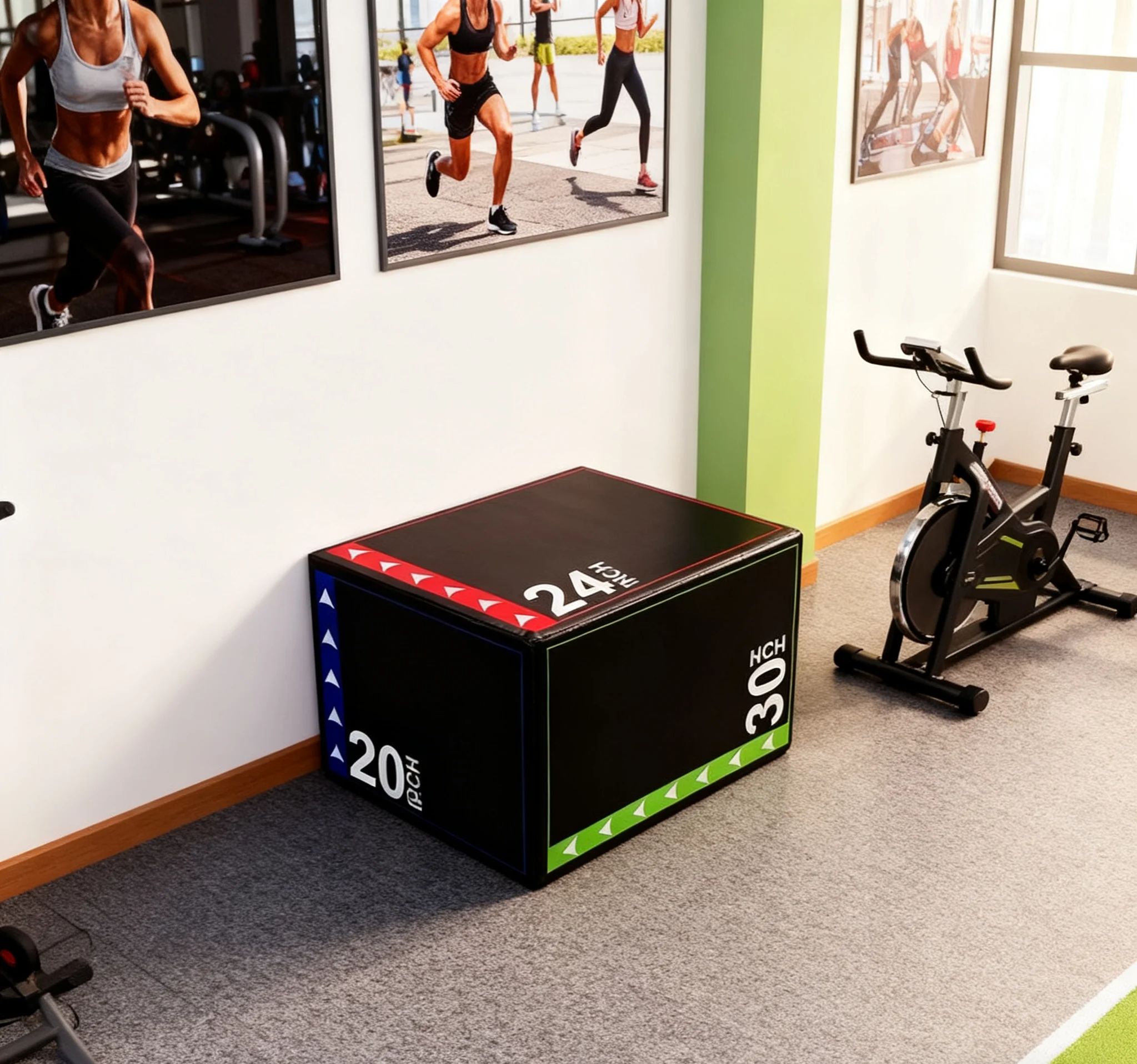 3-in-1 ジャンプボックス プライオメトリックボックス  - Box Jump Plyo のレビューと価格