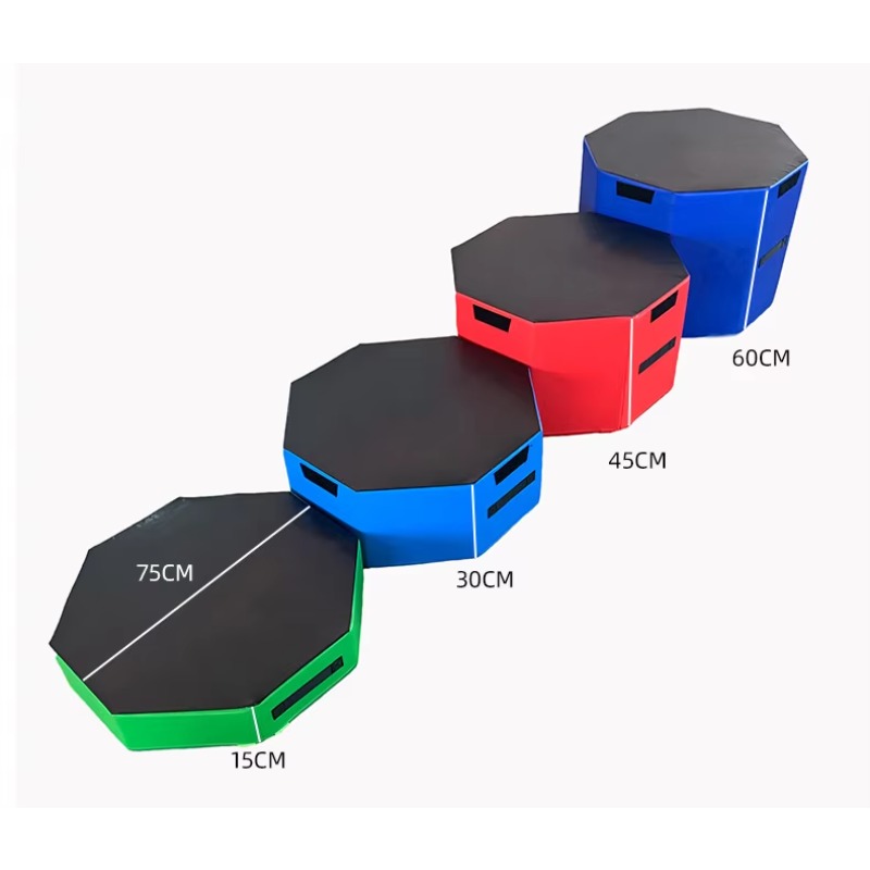2026年製 4-in-1 PVC八角形ソフトプライオトレー - Box Jump Plyo のレビューと価格