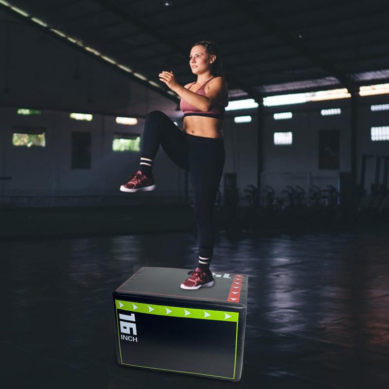 プランミトニックジャンプボックス耐衝撃ノンスリップステップア - Box Jump Plyo のレビューと価格