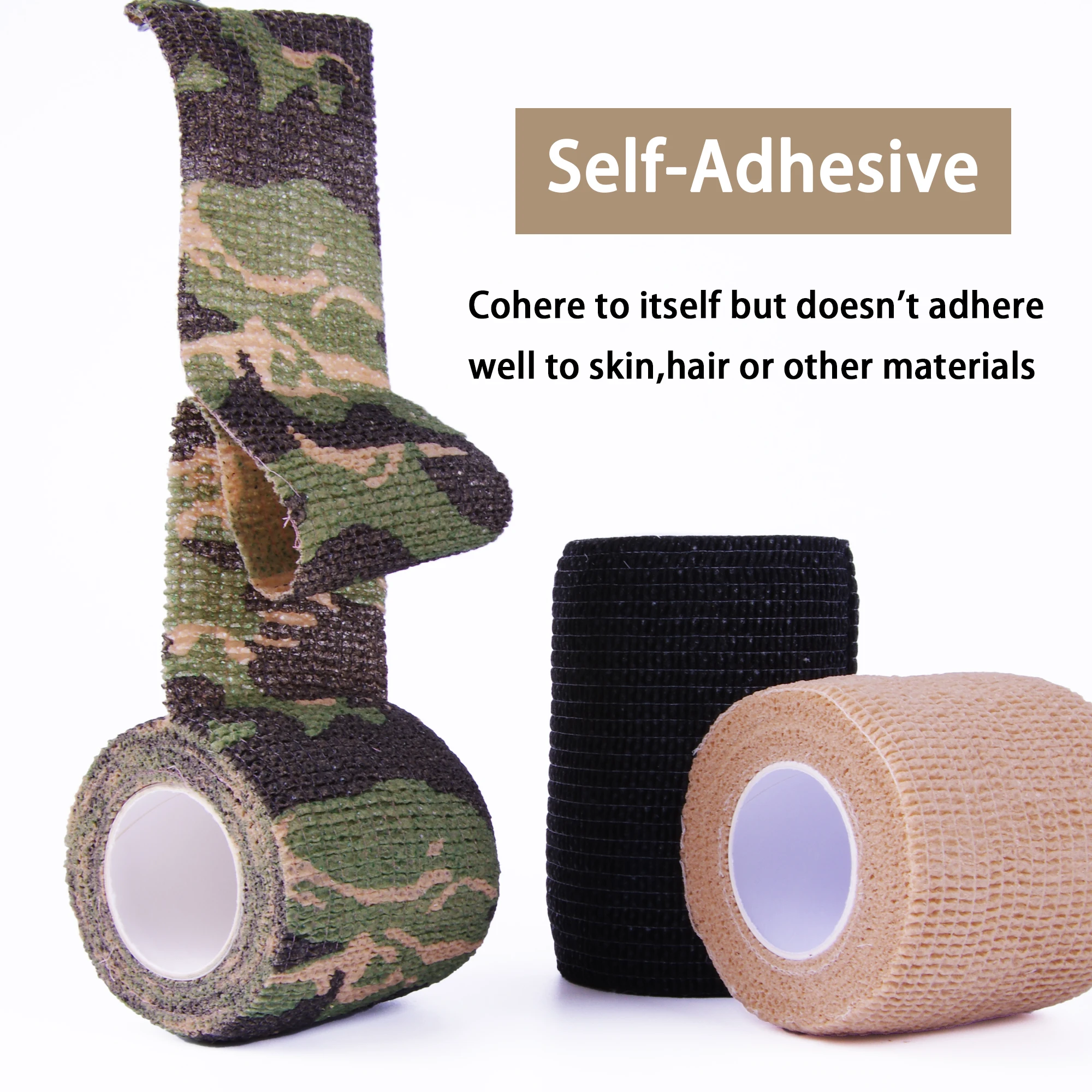 アスレチックラップテープ自己粘着弾性包帯エラストプラストスポ - Finger Tape Athletic のレビューと価格