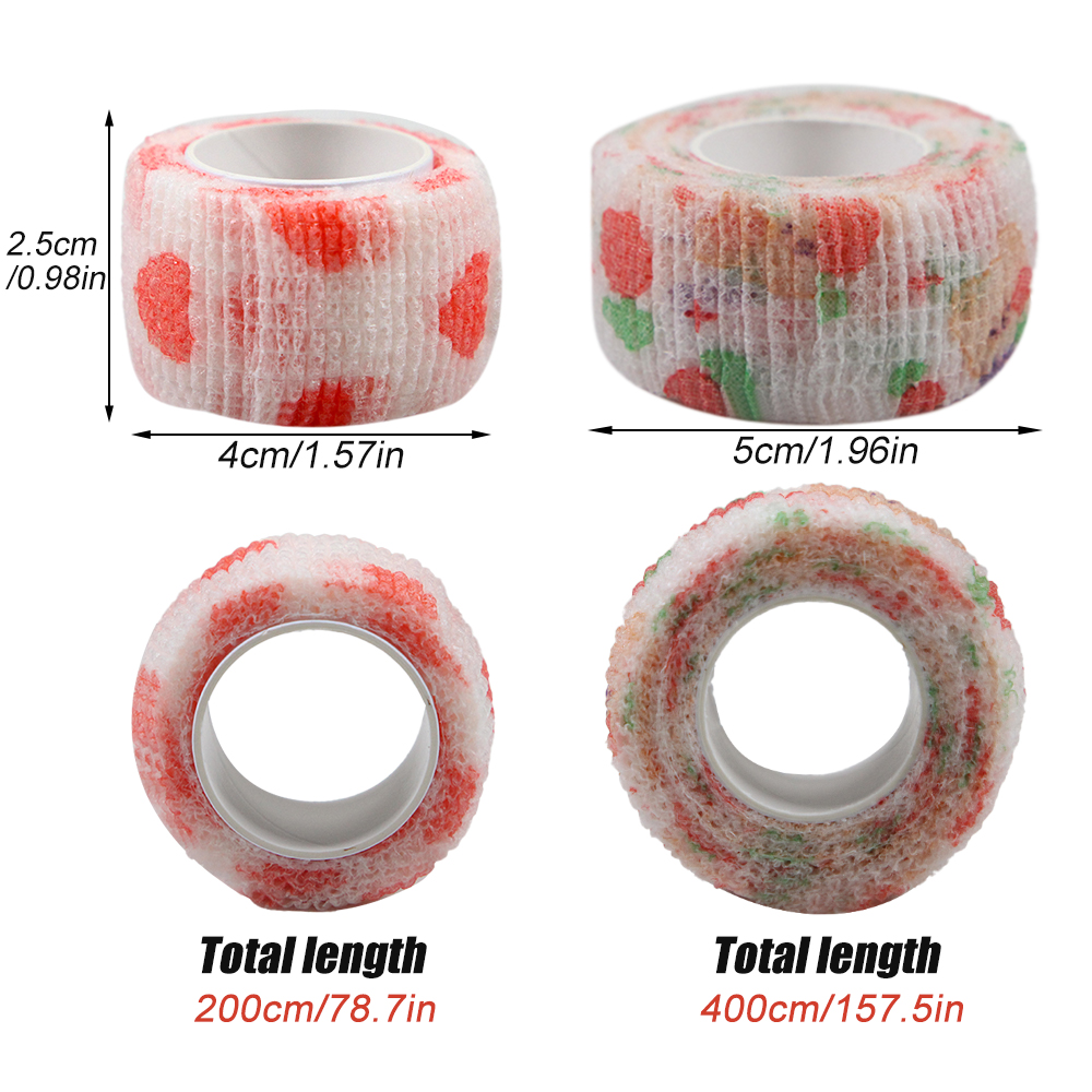 5 ピース/ロット 2.5 センチメートル幅カラフルなアスレ - Finger Tape Athletic のレビューと価格