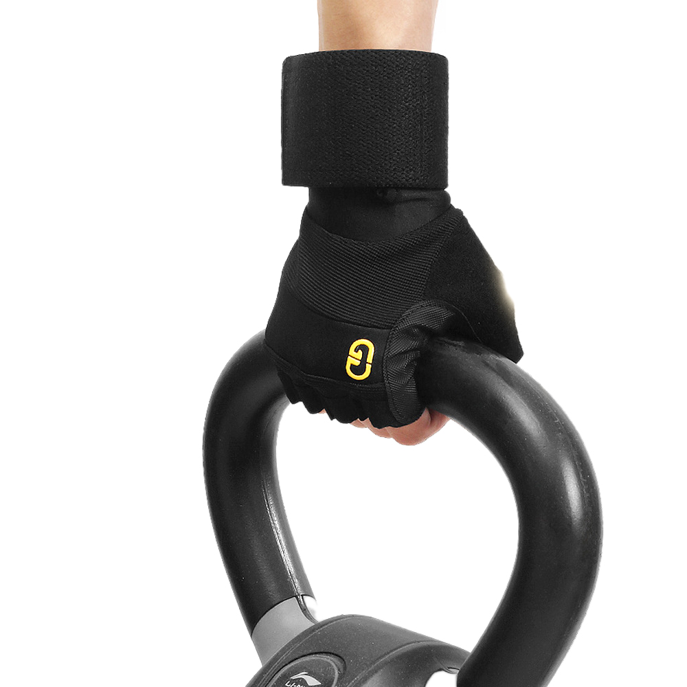 リストサポートとフルパームプロテクションを備えた1ペアのトレ - Crossfit Gym Gear のレビューと価格