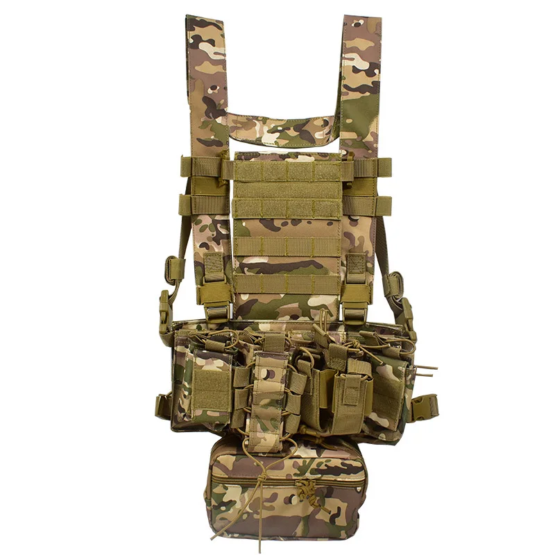 マルチカムタクティカルカモフラージュハンティングベスト、戦闘 - Crossfit Vest のレビューと価格