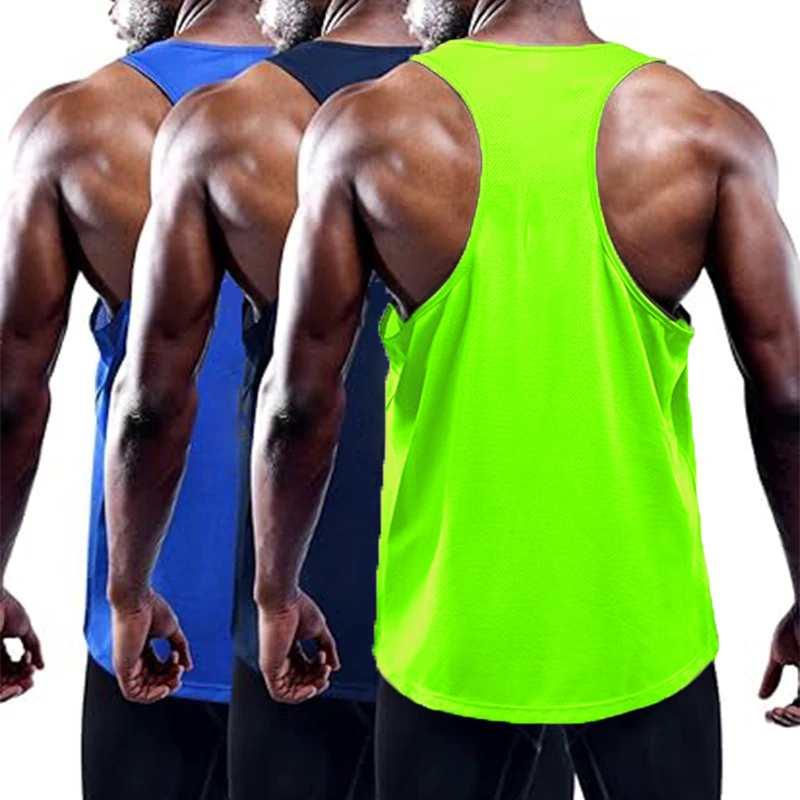 ランニングタンクトップ男性夏のスポーツジムベストクイックドラ - Crossfit Vest のレビューと価格