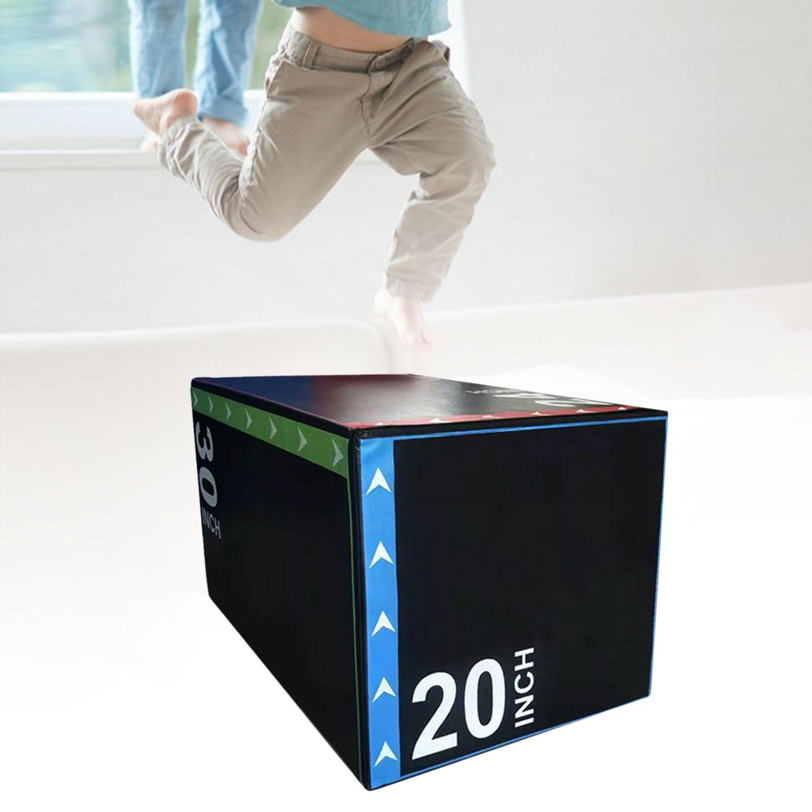 3 in 1プライオメトリックジャンプボックス滑り止めフィッ - Box Jump Plyo のレビューと価格