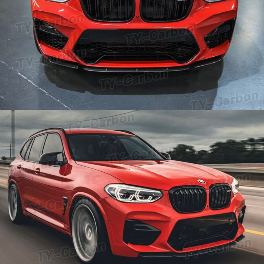 フロントスポイラーバンパーリップ BMW X3M X4M 2 - Bumper Plate 10Kg のレビューと価格